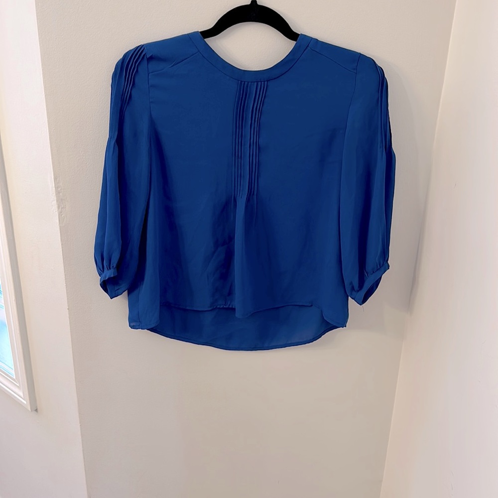 Blue blouse